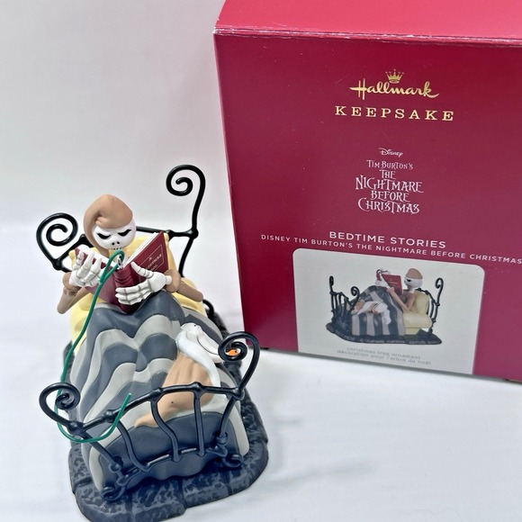 Hallmark Other - Hallmark Keepsake Bedtime Stories Nightmare Before Christmas Ornament 2021